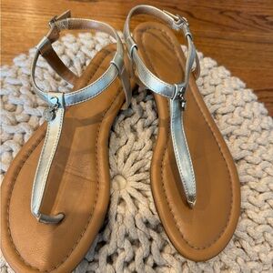 BCBGeneration Gold Sandals